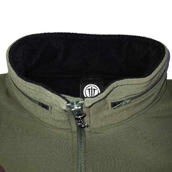 Wild Things Tactical Soft Shell Jacket Hood Fleece Lined Men Size L Techwear USA - Picture 3 of 13